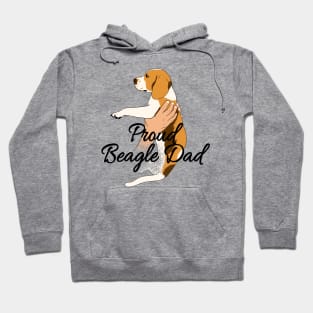 Proud Beagle Dad Hoodie